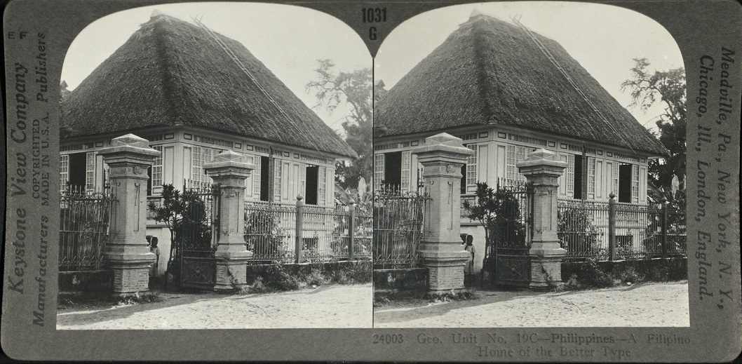 Geo. Unit No. 19C – Philippines – A Filipino Home of the Better Type.